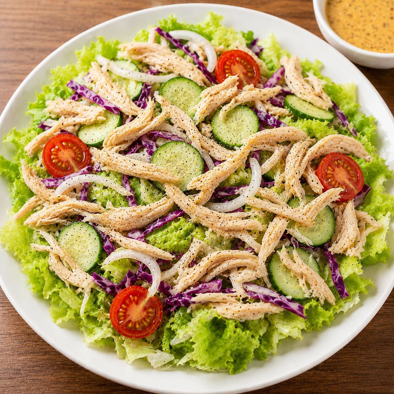 Salad ức gà