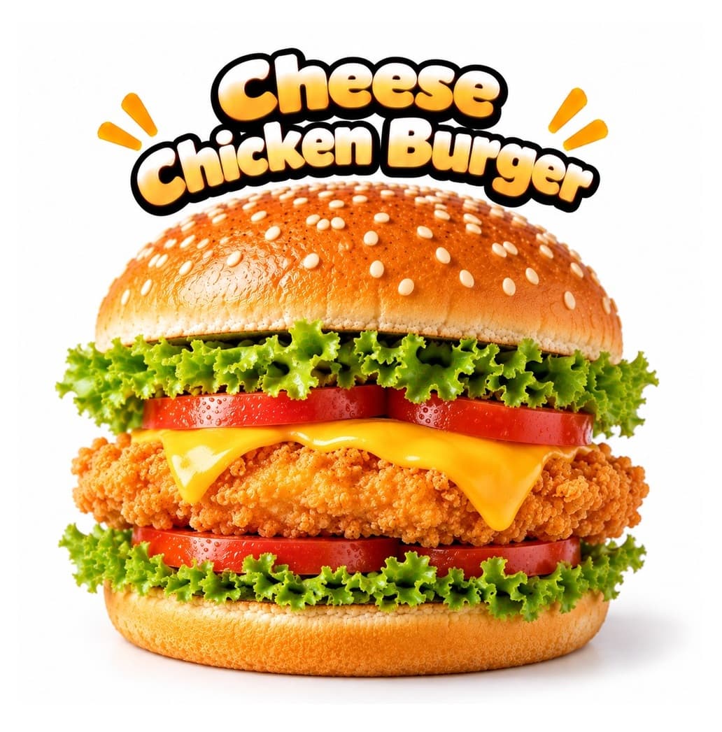Cheese Chicken Burger