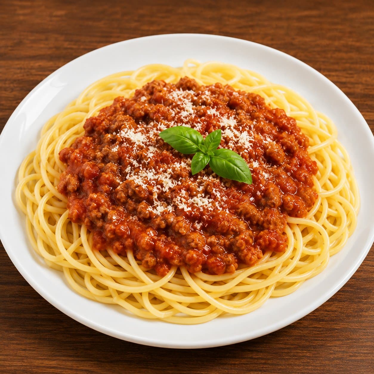 Pasta sốt cà chua bò